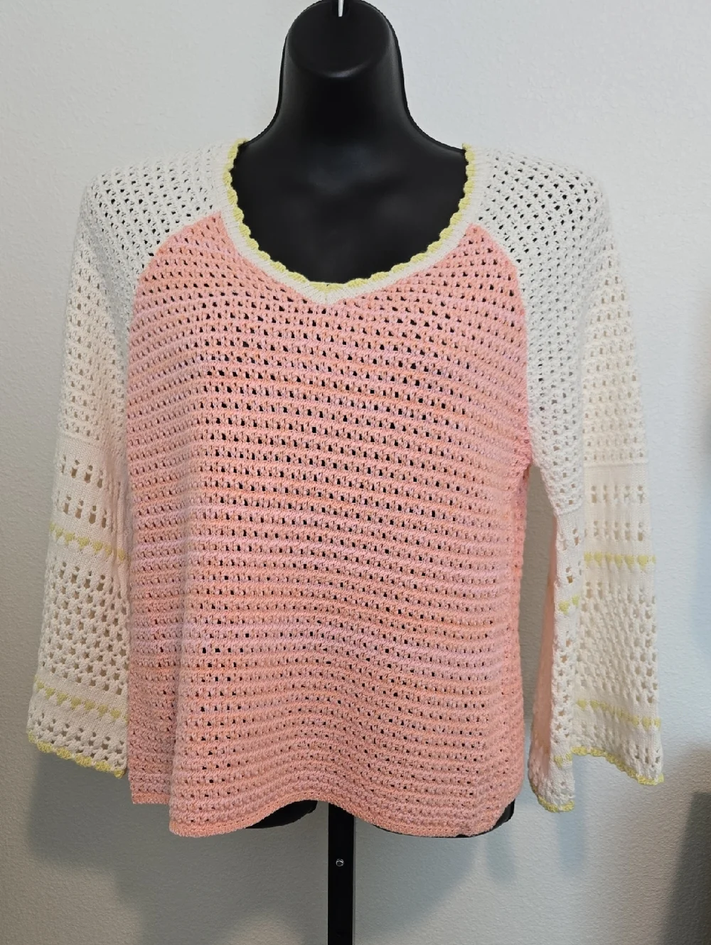 Mystree Open Knit Sweater NWT
